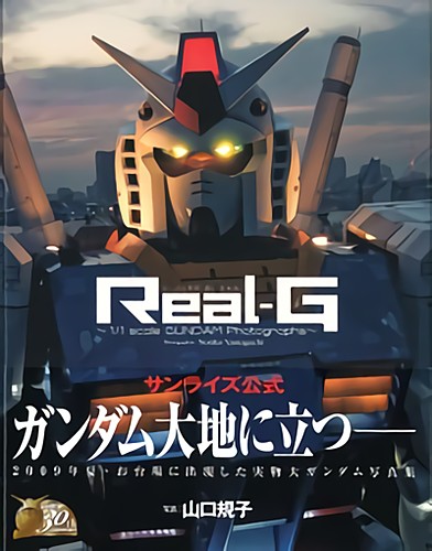 Vジャンプブックス 「Real-G～1/1Scale GUNDAM Photographs～」